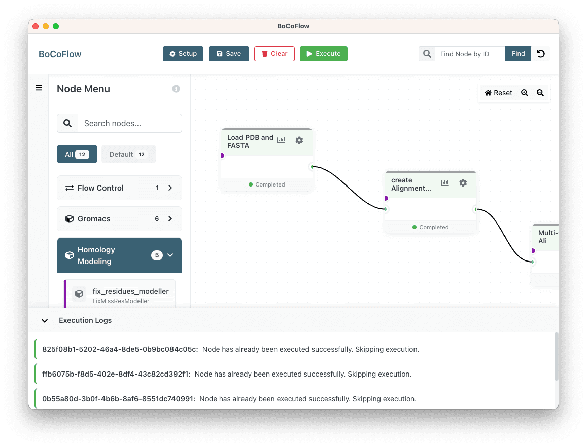BoCoFlow GUI Interface